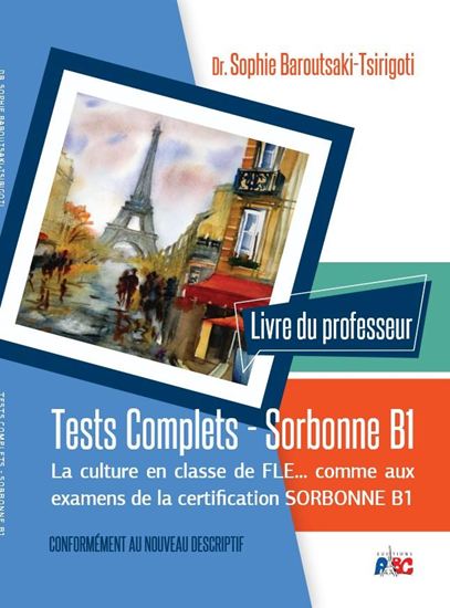 Εικόνα από TESTS COMPLETS - SORBONNE B1 LIVRE DU PROFESSEUR