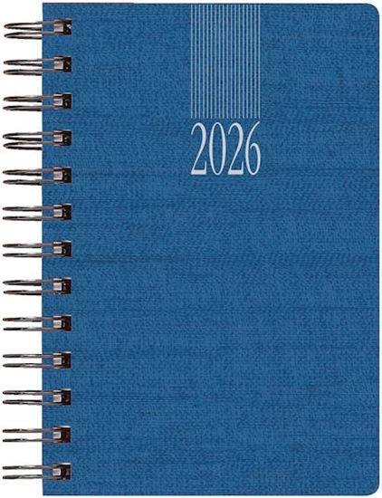 Εικόνα από ΗΜΕΡΟΛΟΓΙΟ 2026 ΗΜΕΡΗΣΙΟ 16.6X24 THEOFYLAKTOS INDIANA WIRE-O ΜΠΛΕ