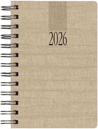 Εικόνα της ΗΜΕΡΟΛΟΓΙΟ 2026 ΗΜΕΡΗΣΙΟ 16.6X24 THEOFYLAKTOS INDIANA WIRE-O ΜΠΕΖ