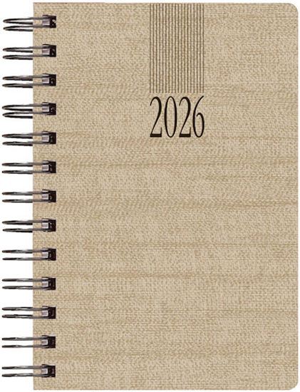 Εικόνα από ΗΜΕΡΟΛΟΓΙΟ 2026 ΗΜΕΡΗΣΙΟ 16.6X24 THEOFYLAKTOS INDIANA WIRE-O ΜΠΕΖ