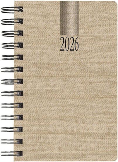 Εικόνα από ΗΜΕΡΟΛΟΓΙΟ 2026 ΗΜΕΡΗΣΙΟ 14.5X20.5 THEOFYLAKTOS KASHMIR WIRE-O ΜΠΕΖ