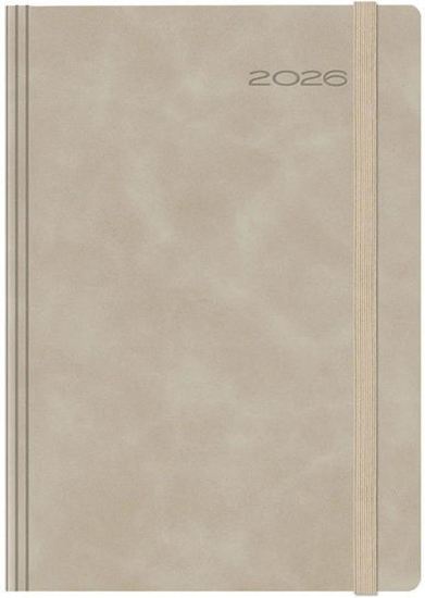 Εικόνα από ΗΜΕΡΟΛΟΓΙΟ 2025 ΗΜΕΡΗΣΙΟ 14.5X20.5  THEOFYLAKTOS AVENUE CHIA ELASTIC ΜΠΕΖ