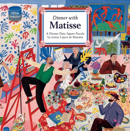 Εικόνα από DINNER WITH MATISSE: A 1000-PIECE JIGSAW PUZZLE