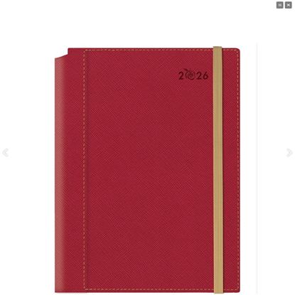 Εικόνα της ΗΜΕΡΟΛΟΓΙΟ 2026 ΗΜΕΡΗΣΙΟ17.2X24 THEOFYLAKTOS BORNEO APPEEL ECO SAFFRIANO ΚΟΚΚΙΝΟ