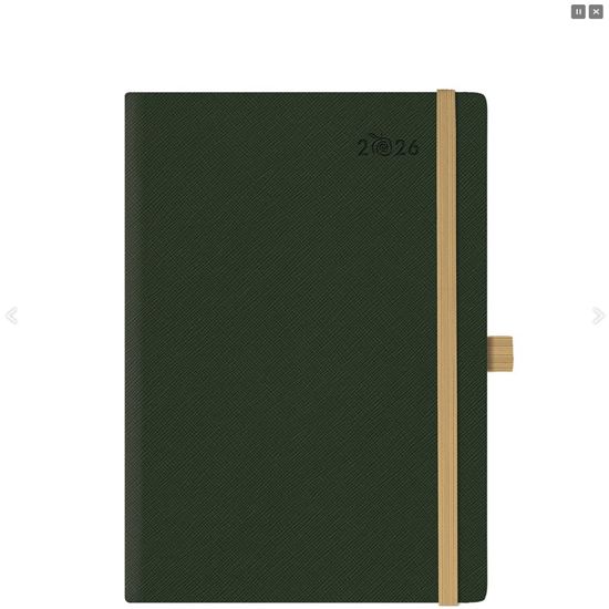 Εικόνα από ΗΜΕΡΟΛΟΓΙΟ 2026 ΗΜΕΡΗΣΙΟ17.2X24 THEOFYLAKTOS BORNEO APPEEL ECO SAFFRIANO OLIVE