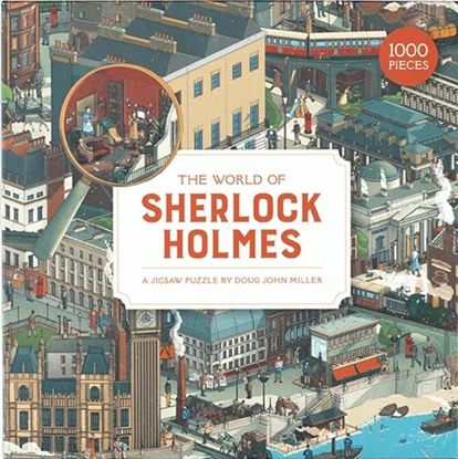 Εικόνα της THE WORLD OF SHERLOCK HOLMES: A JIGSAW PUZZLE - 1000 PIECES