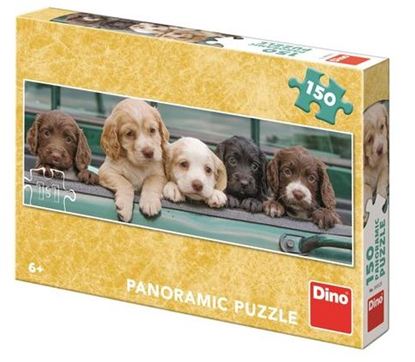 Εικόνα της DINO PANORAMIC PUZZLE: ΧΑΡΙΤΩΜΕΝΑ ΚΟΥΤΑΒΙΑ 150τμχ