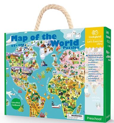 Εικόνα της DINO PUZZLE: RAYA AND THE LAST DRAGON 3x55τμχ