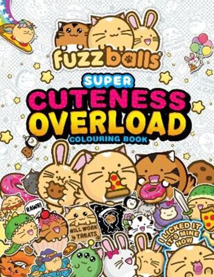Εικόνα από FUZZBALLS SUPER CUTENESS OVERLOAD COLOURING BOOK : JOIN THE FUZZBALLS' ADVENTURES WITH SILLY SCENES