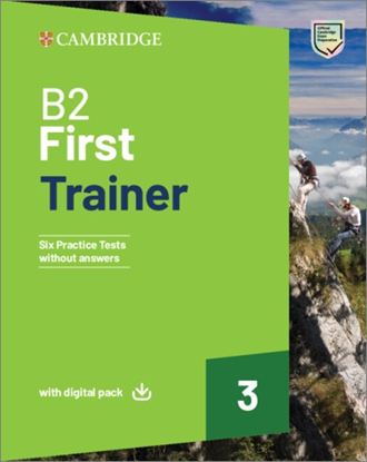 Εικόνα της CAMBRIDGE ENGLISH FIRST 3 TRAINER (+ DIGITAL PACK) WO/A
