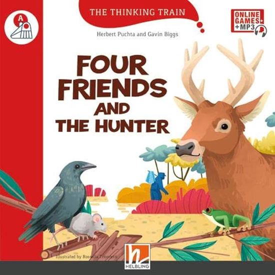 Εικόνα από THE THINKING TRAIN FOUR FRIENDS AND THE HUNTER - READER + ACCESS CODE (THE THINKING TRAIN A)