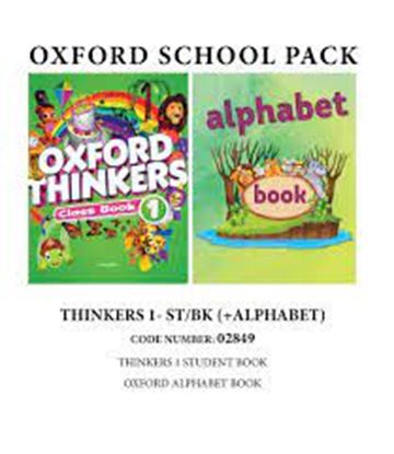 Εικόνα της OXFORD THINKERS 1 CLASS BOOK + ALPHABET BOOK
