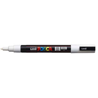 Εικόνα της ΜΑΡΚΑΔΟΡΟΙ UNI POSCA PC-3M FINE WHITE
