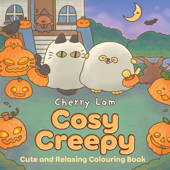 Εικόνα από COSY CREEPY: CUTE AND RELAXING COLOURING BOOK