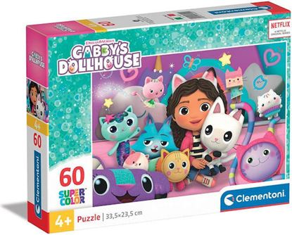 Εικόνα της CLEMENTONI SUPERCOLOR PUZZLE GABBY'S DOLLHOUSE 60ΤΜΧ
