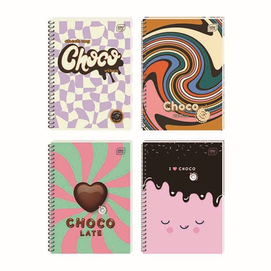 Εικόνα από ΤΕΤΡΑΔΙΑ ΣΠΙΡΑΛ INTERDRUK CHOCO 17Χ25/3Θ 180σ ΑΡΩΜΑΤΙΚΟ