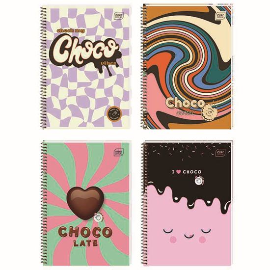 Εικόνα από ΤΕΤΡΑΔΙΑ ΣΠΙΡΑΛ INTERDRUK CHOCO 21Χ29/2Θ 120σ ΑΡΩΜΑΤΙΚΟ