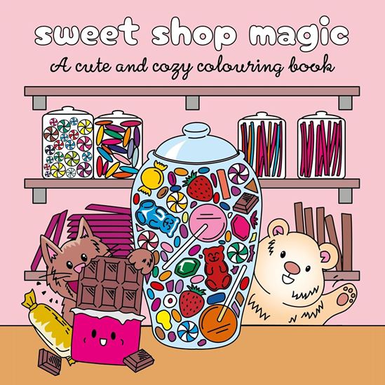 Εικόνα από COZY SWEET SHOP: A CUTE COLOURING BOOK