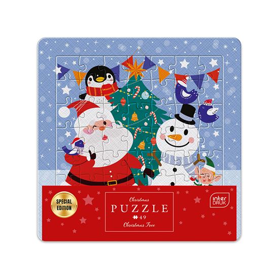 Εικόνα από ΠΑΖΛ INTERDRUK 49 XMAS FRAME CHRISTMAS TREE