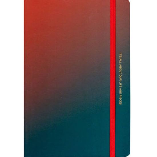 Εικόνα από ΣΗΜΕΙΩΜΑΤΑΡΙΟ ΒΙΒΛΙΟΔΕΤΗΜΕΝΟ SALKO DEGRADE ΜΕ ΛΑΣΤΙΧΟ A5 80φ