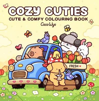 Εικόνα της COZY CUTIES: CUTE AND COMFY COLOURING BOOK