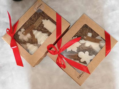 Εικόνα της LUMORA ΧΡΙΣΤΟΥΓΕΝΝΙΑΤΙΚΟ GIFT BOX ΜΕ 4 ΚΕΡΙΑ