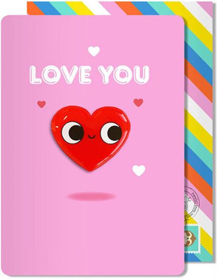 Εικόνα από ΚΑΡΤΑ  LOVE ΜΕ ΜΑΓΝΗΤΑΚΙ ΚΑΡΔΙΑ