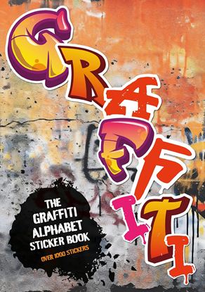 Εικόνα της THE GRAFFITI ALPHABET STICKER BOOK: OVER 1000 STICKERS!