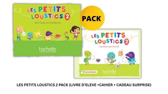 Εικόνα από LES PETITS LOUSTICS 2 PACK (CAHIER + CADEAU SURPRISE)
