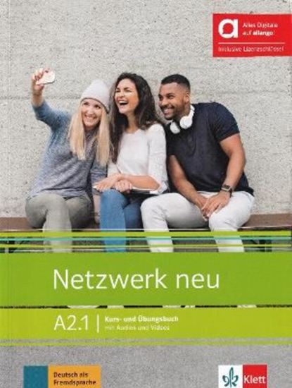 Εικόνα από NETZWERK A2.1 KURSBUCH & ARBEITSBUCH HYBRIDE AUSGABE