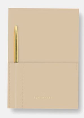 Εικόνα της ΣΗΜΕΙΩΜΑΤΑΡΙΟ SOMEWHERE ΡΙΓΕ Α5 ΜΕ ΘΗΚΗ ΓΙΑ ΣΤΥΛΟ NUDE (82541)