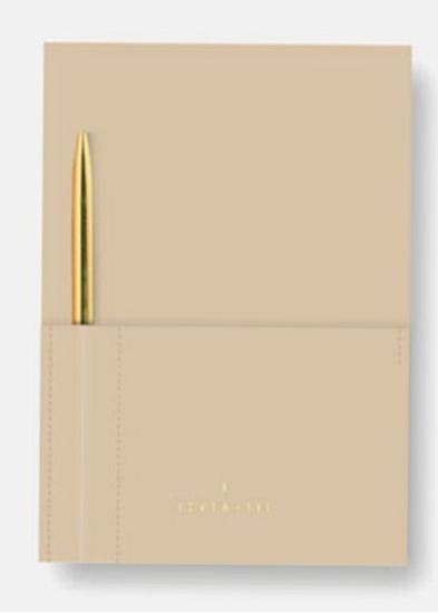 Εικόνα από ΣΗΜΕΙΩΜΑΤΑΡΙΟ SOMEWHERE ΡΙΓΕ Α5 ΜΕ ΘΗΚΗ ΓΙΑ ΣΤΥΛΟ NUDE (82541)