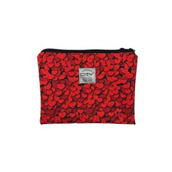 Εικόνα από ΤΣΑΝΤΑΚΙ CITY SAFE POCKET 21915 RED HEARTS