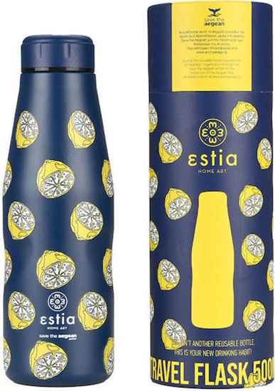 Εικόνα από ΘΕΡΜΟΣ TRAVEL FLASK SAVE THE AEGEAN 500ml CITRUS INFUSION
