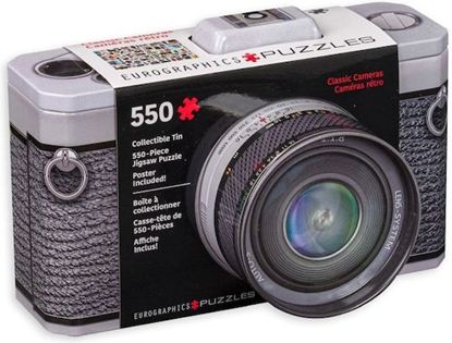Εικόνα της EUROGRAPHICS PUZZLES: CAMERA TIN 550τμχ