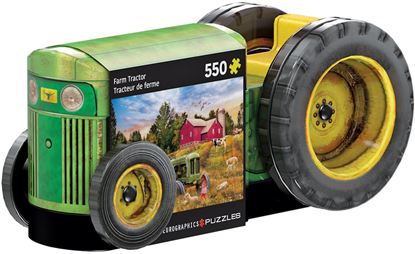 Εικόνα της EUROGRAPHICS PUZZLES: FARM TRACTORTIN 550τμχ
