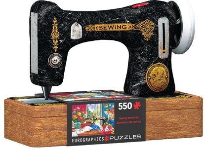 Εικόνα της EUROGRAPHICS PUZZLES: SEWING MACHINE TIN 550τμχ