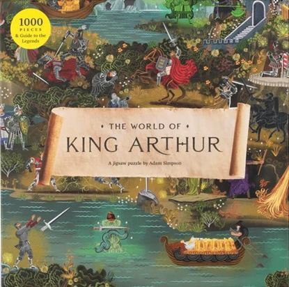 Εικόνα της THE WORLD OF KING ARTHUR: A JIGSAW PUZZLE - 1000 PIECES