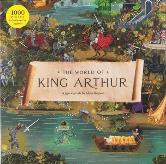 Εικόνα από THE WORLD OF KING ARTHUR: A JIGSAW PUZZLE - 1000 PIECES