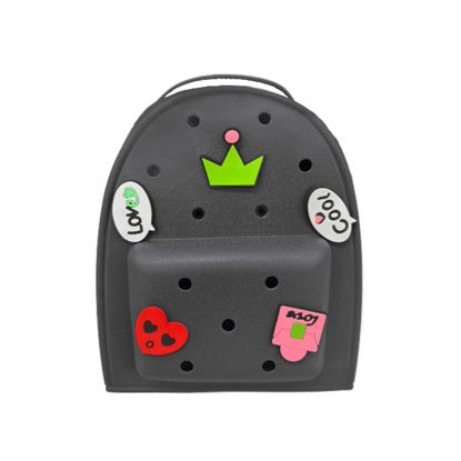 Εικόνα της BACKPACK ΜΕ 5 PINS - ΜΑΥΡΟ