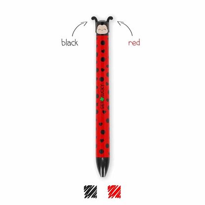 Εικόνα της LEGAMI MILANO ΣΤΥΛΟ BALLPOINT TWO-COLOUR LADYBUG