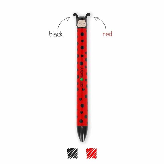 Εικόνα από LEGAMI MILANO ΣΤΥΛΟ BALLPOINT TWO-COLOUR LADYBUG