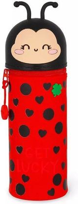 Εικόνα της LEGAMI MILANO KAWAII ΚΑΣΕΤΙΝΑ ΣΙΛΙΚΟΝΗΣ 2ΙΝ1 LADYBUG