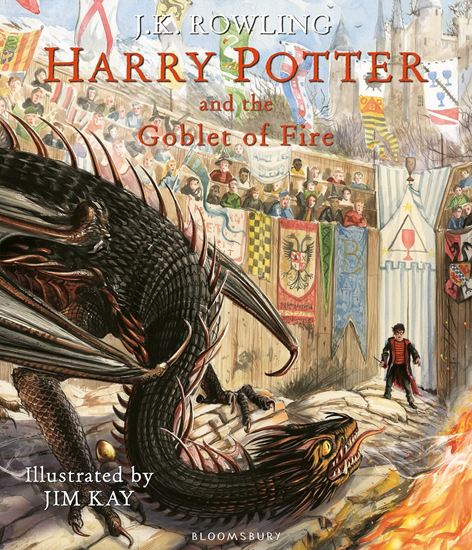 Εικόνα από HARRY POTTER AND THE THE GOBLET OF FIRE ILLUSTRATED ED. HC