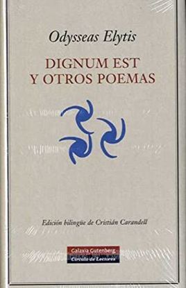 Εικόνα της DIGNUM EST Y OTROS POEMAS