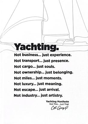 Εικόνα της YACHTING. NOT BUSINESS ...JUST EXPERIENCE HC