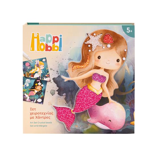 Εικόνα από HAPPIHOBBI ART CRYSTAL BEADS MERMAIDS