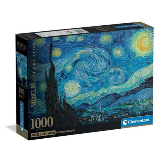 Εικόνα από ΠΑΖΛ 1000 MUSEUM VAN GOGH ΈΝΑΣΤΡΗ ΝΥΧΤΑ - COMPACT BOX
