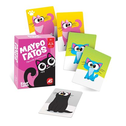 Εικόνα της ΠΑΙΧΝΙΔΙΑ ΜΕ ΚΑΡΤΕΣ KIDDY CARDS: ΜΑΥΡΟΓΑΤΟΣ