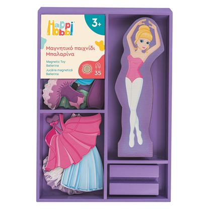 Εικόνα της HAPPIHOBBI MAGNET: SWEET BALLERINA